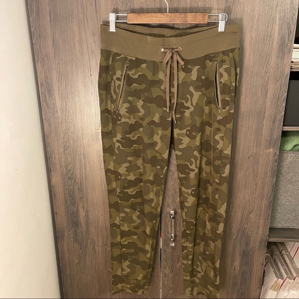 Anthropologie Camouflage Track Pants